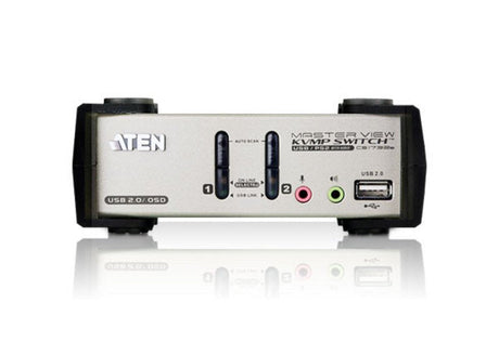 EAN 4710423775060 - ATEN CS1732B-AT-G interruptor KVM Negro, Metálico imagen 3