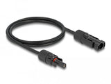Delock 88228 Cable Solar Dl4 4 Mm² Macho A Hembra 1 M Negro
