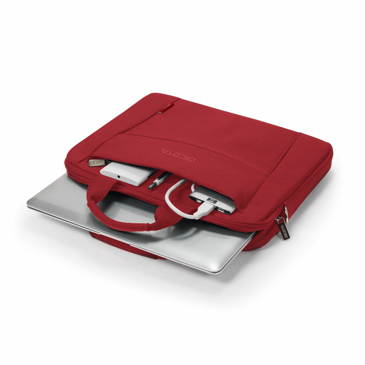 EAN 7640186418812 - DICOTA Eco Slim Case BASE 35,8 cm (14.1") Maletín Rojo imagen 6