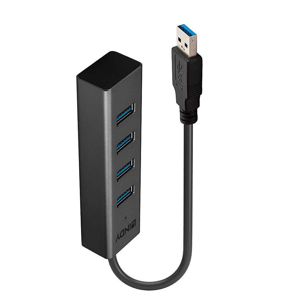 Lindy Usb 3.0 Hub 4 Puertos Sin Fuente De Alimentación