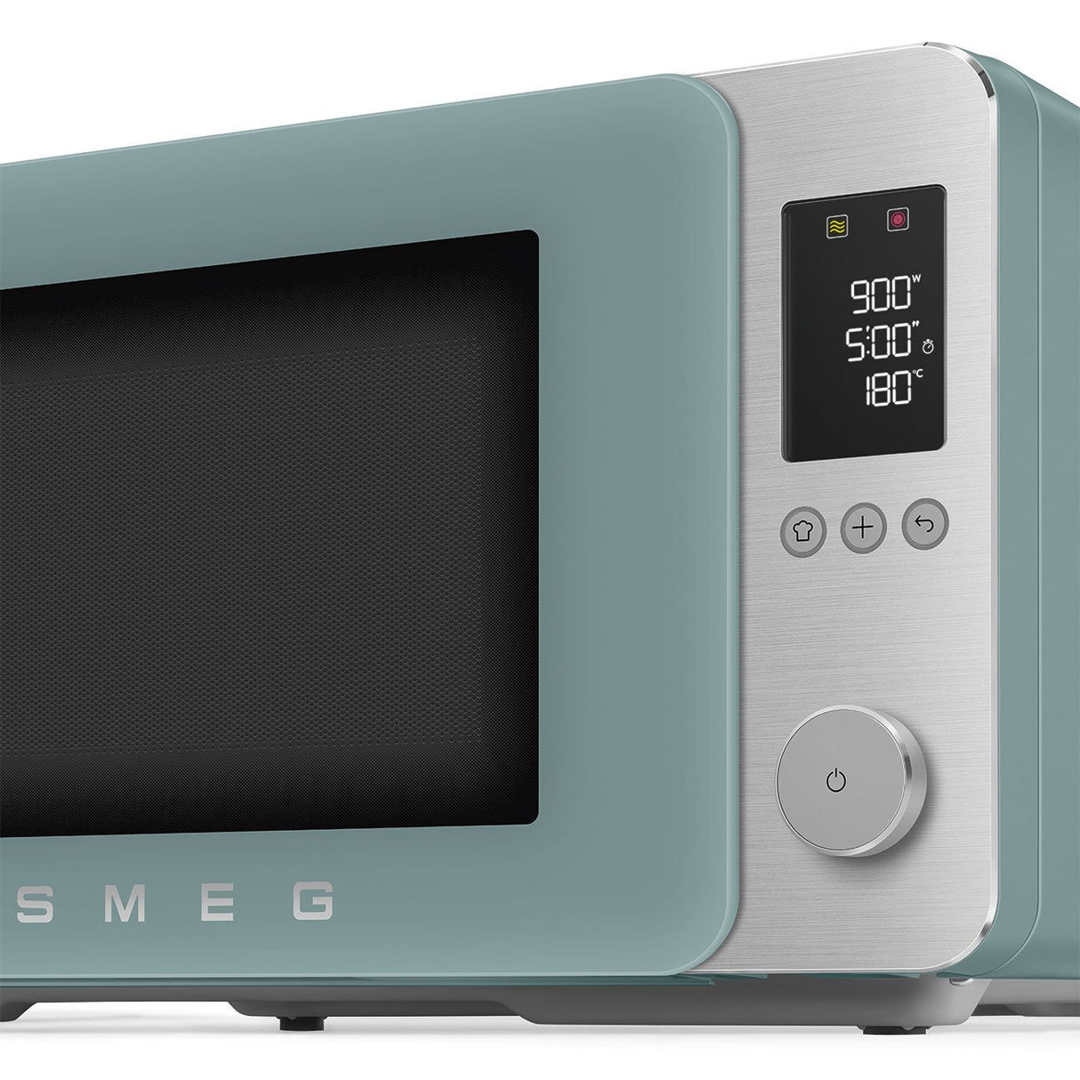 Smeg Kombi-Mikrowelle Moc02egmeu, 9 Fkt, 2100w, Smaragdgrün Matt