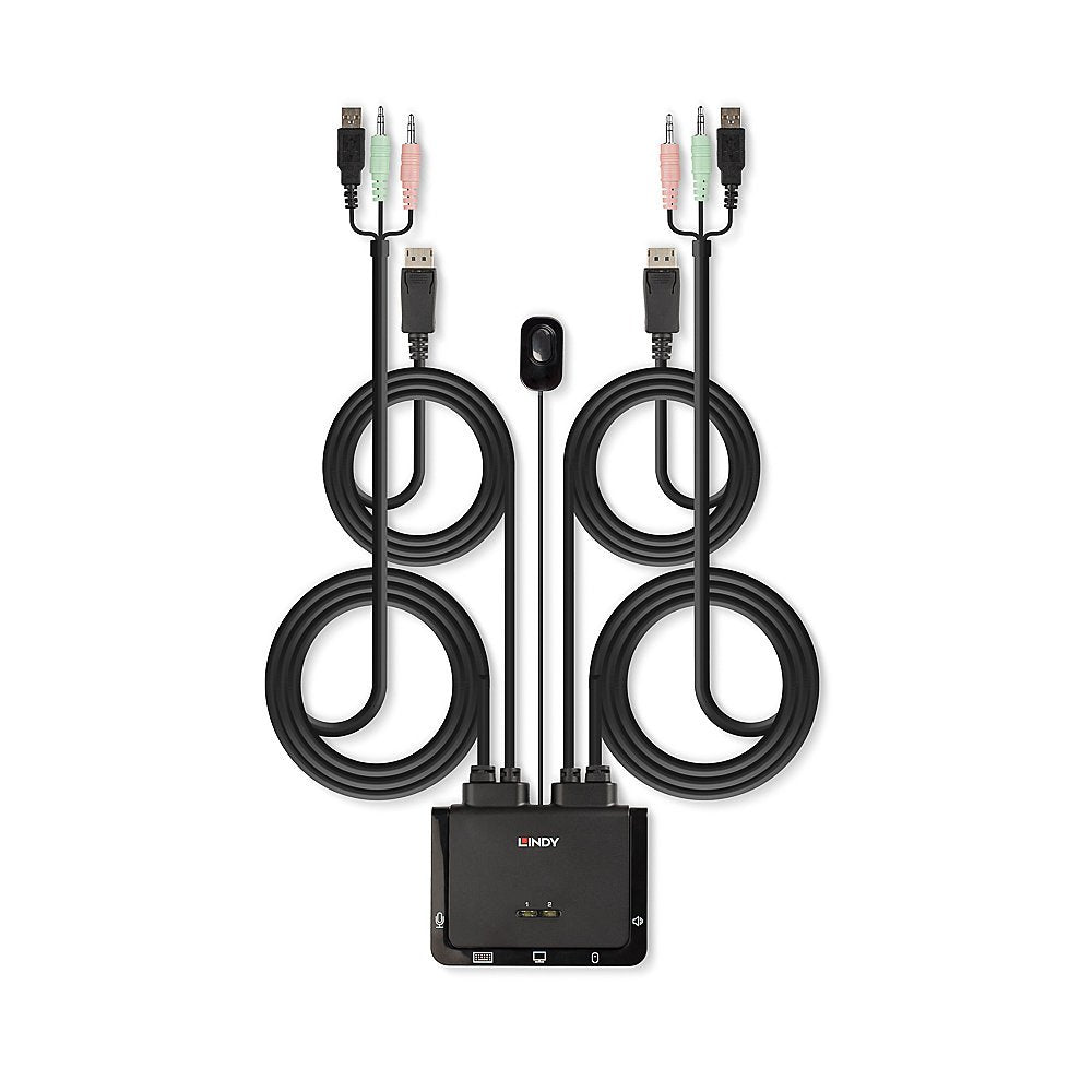 EAN 4002888423441 - Lindy 42344 interruptor KVM Montaje en rack Negro imagen 3