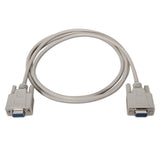 Aisens Cable Serie Null Modem - Db9/H-Db9/H - 1.8m Para Dispositivos De Comunicacion Equipados Con Puerto Serie - Color
