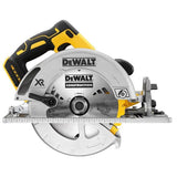 Sierra Circular Inalámbrica Dewalt Dcs570n-Xj, 18 V, Sin Batería Ni Cargador, Amarilla, Negra