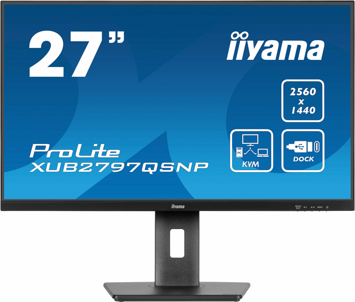 Monitor  Iiyama Xub2797qsnp-B1 27"Led Negro (Mate)