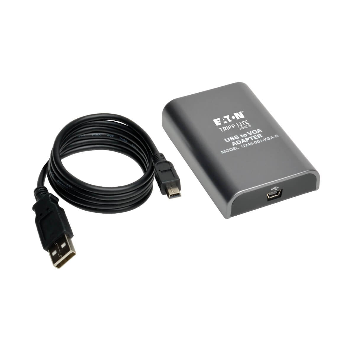 Tripp Lite U244-001-Vga-R Adaptador Para Dos Monitores Usb 2.0 A Vga, 128 Mb Sdram, 1920 X 1080 (1080p) @ 60 Hz