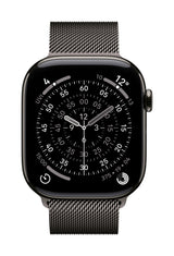 Apple 46mm Slate Milanese Loop - M L