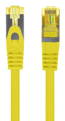 EAN 5901969437171 - Lanberg PCF6A-10CU cable de red Amarillo 0,5 m Cat6a S/FTP (S-STP) imagen 2