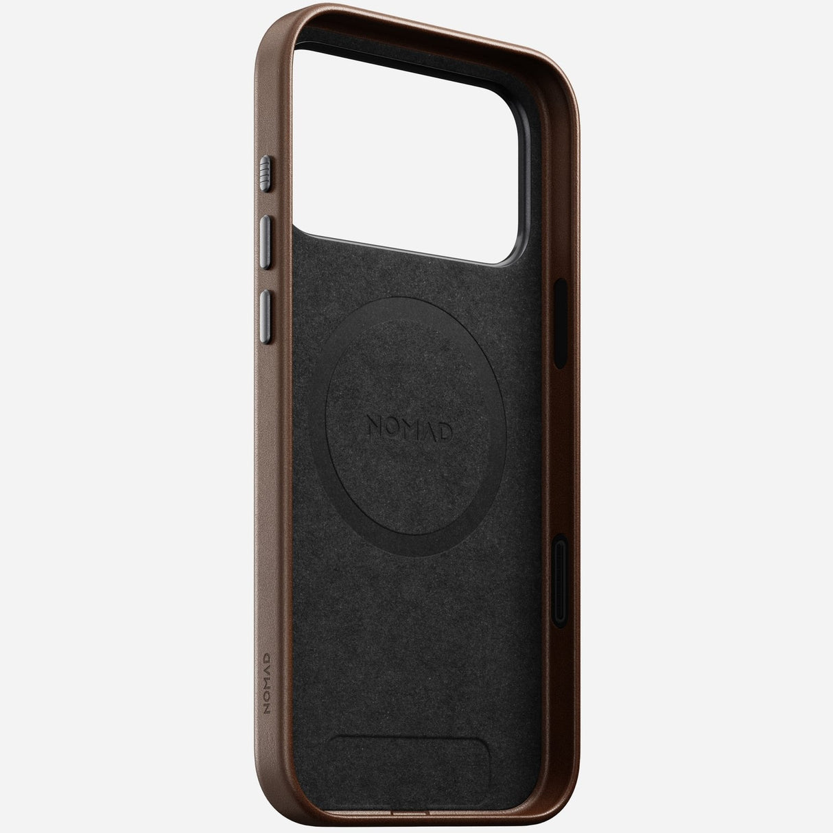 Nomad Traditional Leather Case Iphone 17 Pro Max Brown