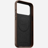 Nomad Traditional Leather Case Iphone 17 Pro Max Brown