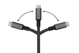 EAN 4014619881369 - Alcasa 2402-T005A cable USB USB4 Gen 2x2 0,5 m USB C Grafito imagen 4
