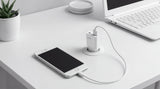 Cargador Usb Gan Mars Gaming Md-Gan30w 30w 1xusb-C 1xusb-A Pd Color Blanco