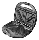 EAN 5902934834414 - Camry Premium CR 3042 sandwichera 800 W Acero inoxidable, Negro imagen 4