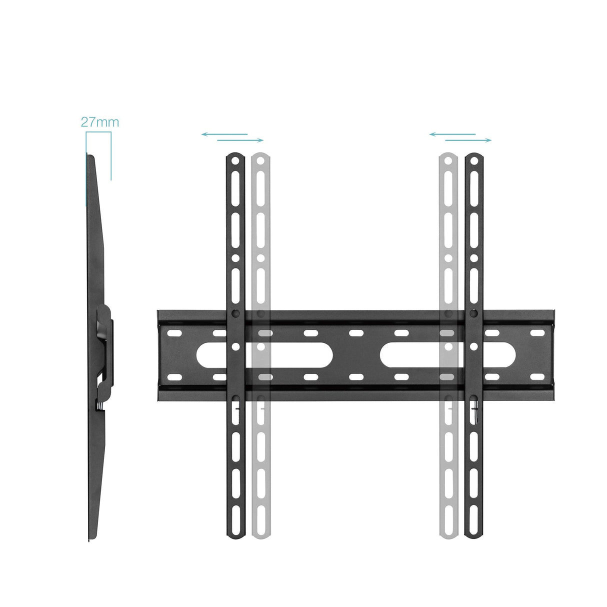 EAN 8433281017054 - TooQ LP1072F-B soporte para TV 177,8 cm (70") imagen 2