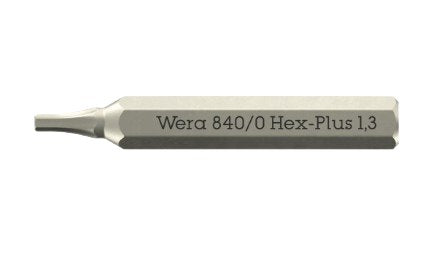 Wera 840 Micro Bits Hex-Plus 1,3 X 30mm