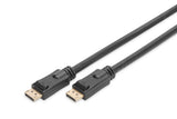 EAN 4016032433743 - Digitus AK-340105-200-S cable DisplayPort 20 m Negro imagen 1