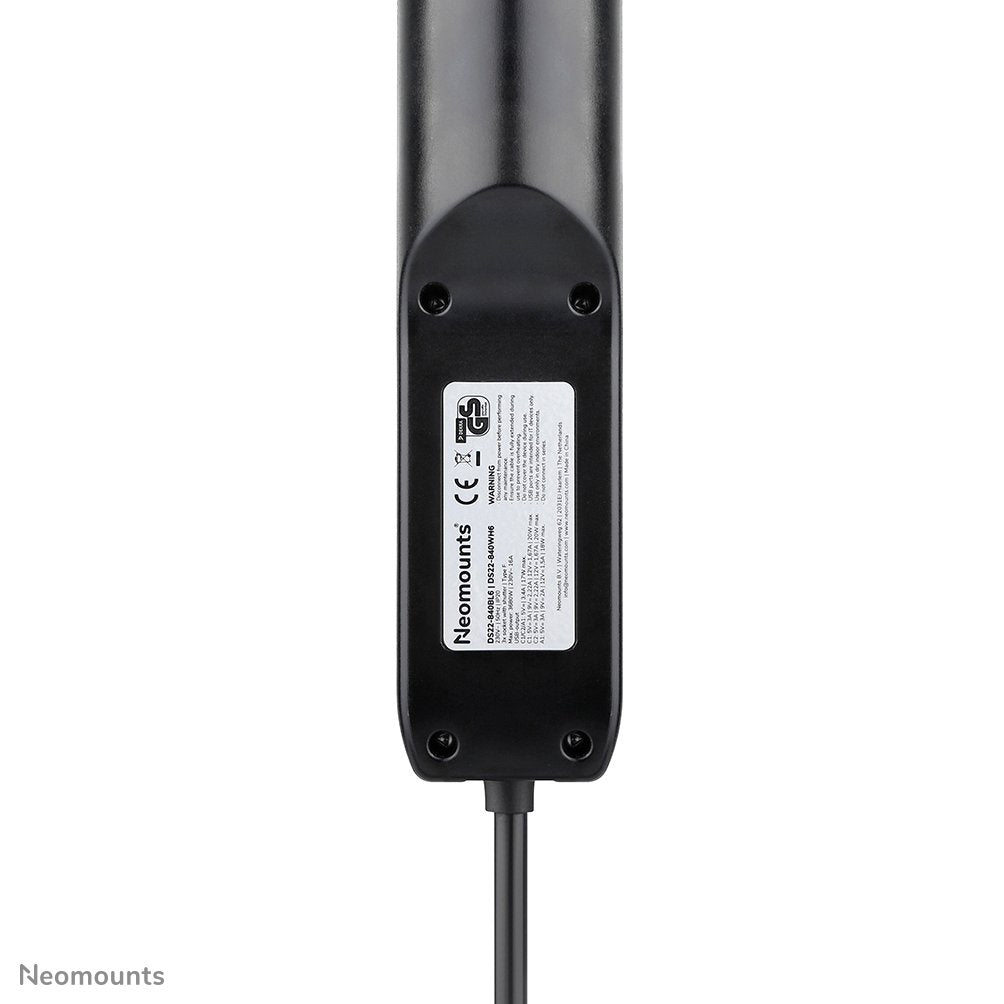EAN 8717371448516 - Neomounts DS22-840BL6 base múltiple 1,4 m 3 salidas AC Interior Negro imagen 10