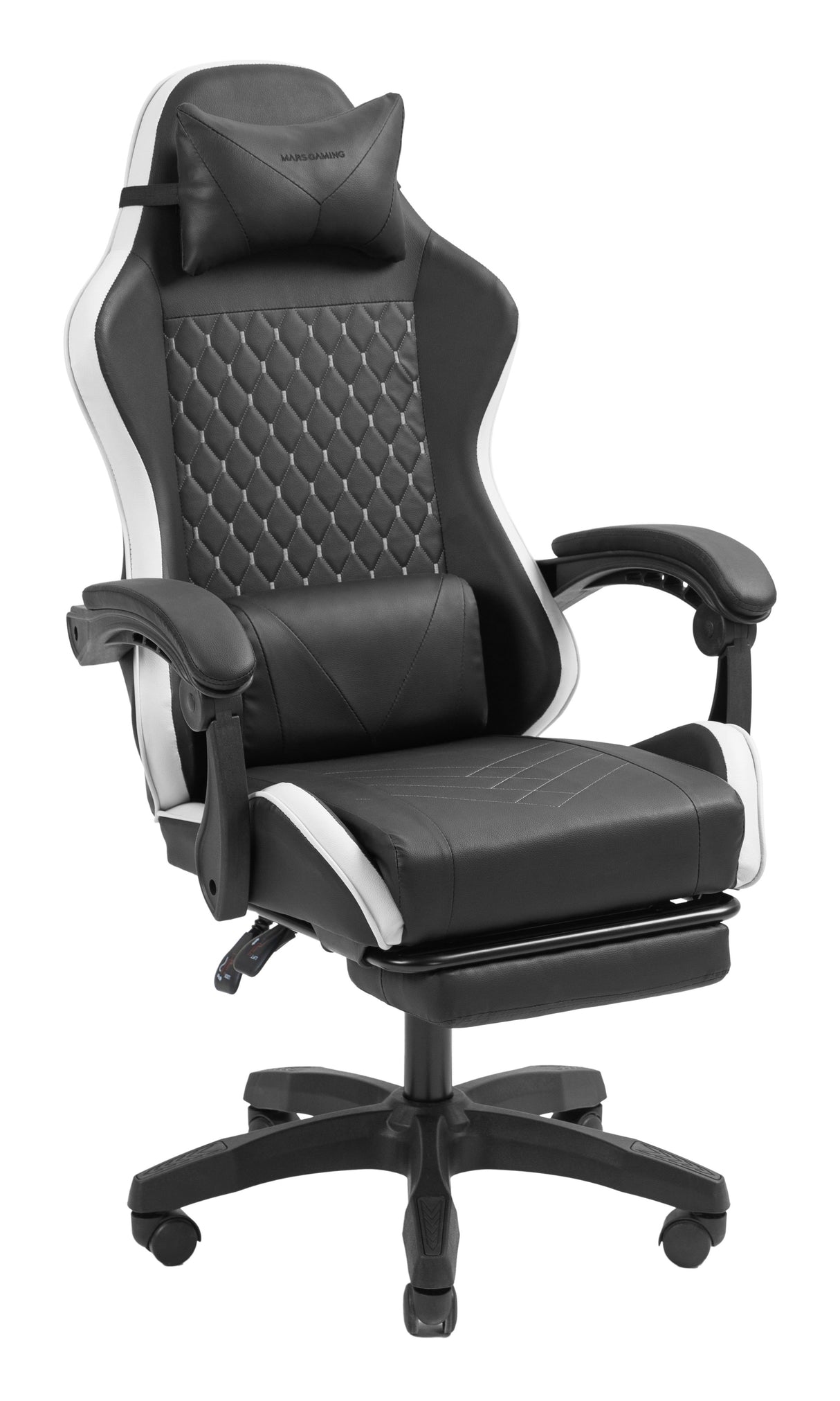 EAN 8435693111030 - Mars Gaming MGC-X Silla para videojuegos de PC Asiento acolchado Negro, Blanco imagen 8
