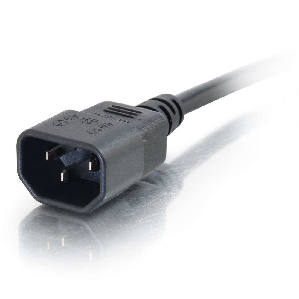 EAN 0757120885061 - C2G 88506 cable de transmisión Negro C13 acoplador C14 acoplador imagen 4