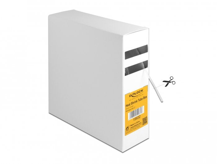 Schrumpfschlauch Box, Schrumpfungsrate 2:1, 15 M X 1,2 Mm Transparent