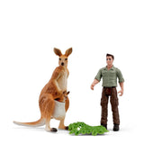 Schleich Pocket Set! Känguru-Tour Mit Dem Ranger 81540