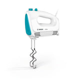 Batidora De Mano Bosch Home Mfq2210d  375 W Azul, Blanco Blanco/Turquesa, Batidora De Mano, Azul, Blanco, 375 W