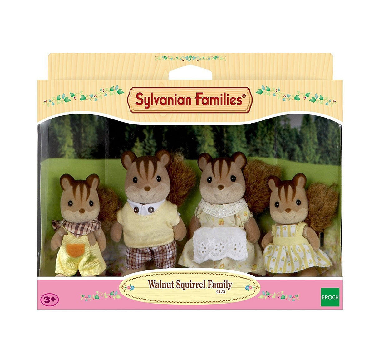 Epoch Sylvanian Families - Walnuss Eichhörnchen Familie L4172