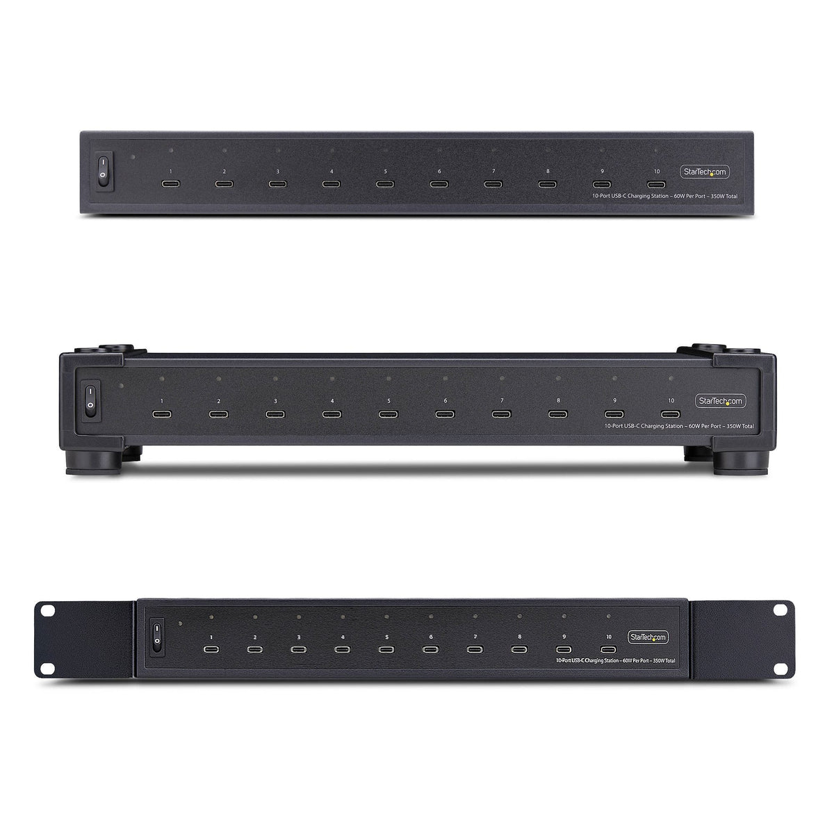 Startech.Com Hub - 10 X Usb-C - Desktop, An