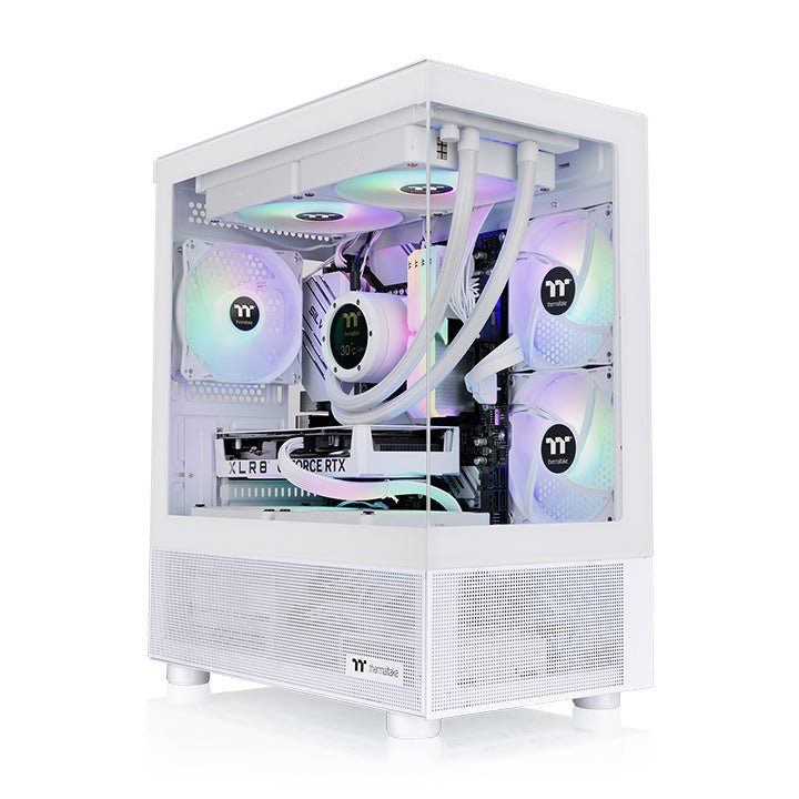 Caja Pc Thermaltake View 170 Tg Argb Blanca, Vidrio Templado X 2 Ca-1z4-00m6wn-00