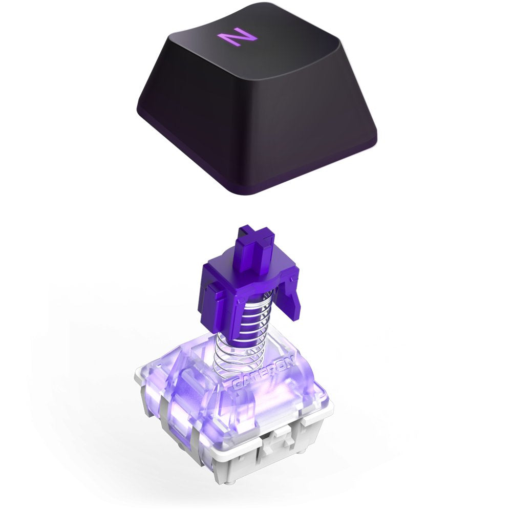 Nzxt Función 2, Teclado De Juegos Negro, De-Layout, Nzxt Optical Kb-001nb-De