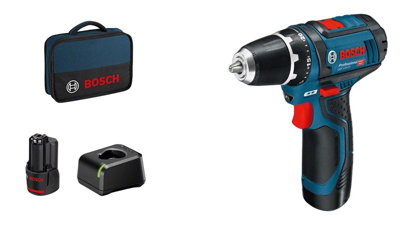 Bosch Gsr 12v-15 Promo Pack Taladro Inalámbrico