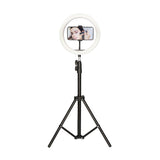 Kit Studio Live Max Ksix Anillo Led Con Trípode Suelo 1,60 Cm Para Smartphone