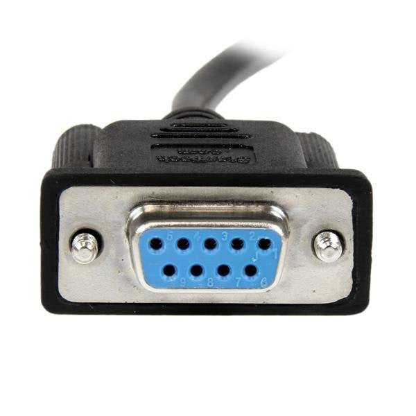EAN 0065030859578 - StarTech.com SCNM9FF1MBK cable de serie DB-9 imagen 3