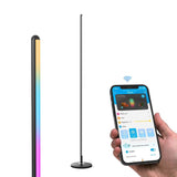Govee Led Floor Lamp Smart Floor Lighting Black Wi-Fi/Bluetooth