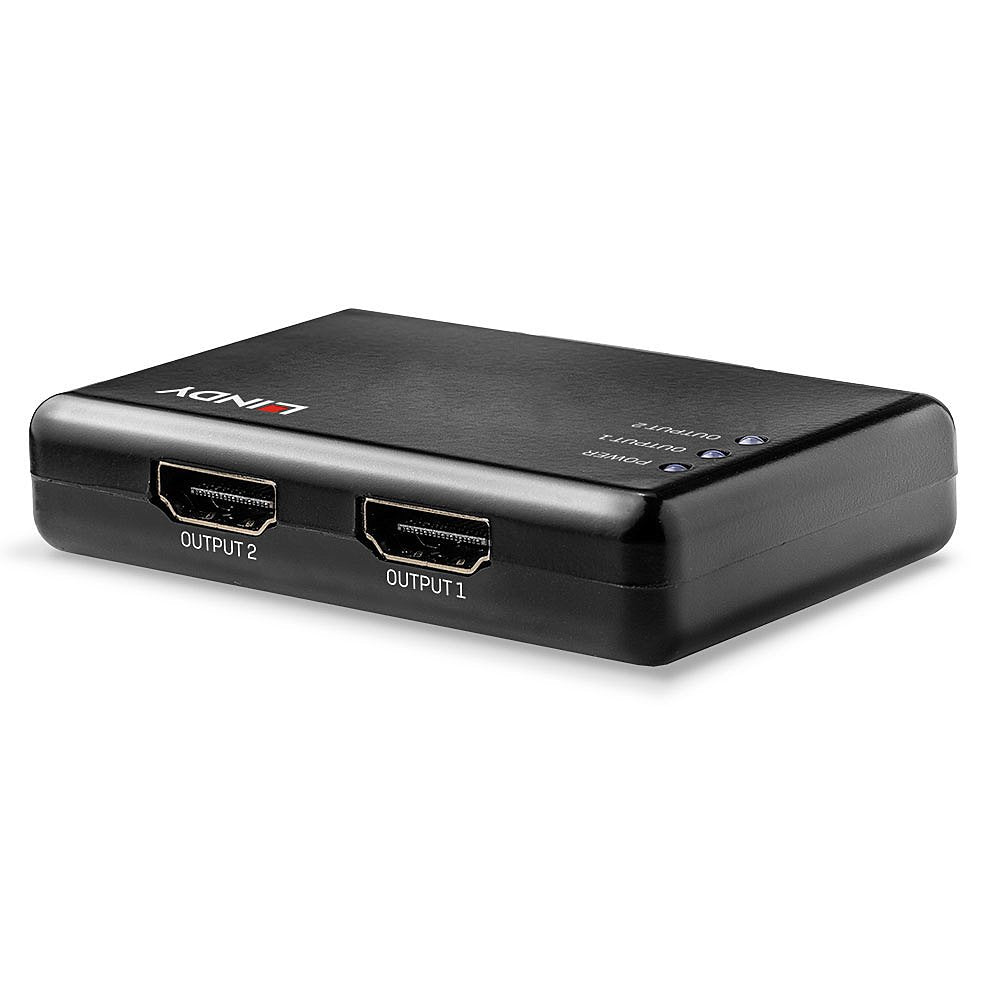 Lindy 38357 Divisor De Video Hdmi 2x Hdmi