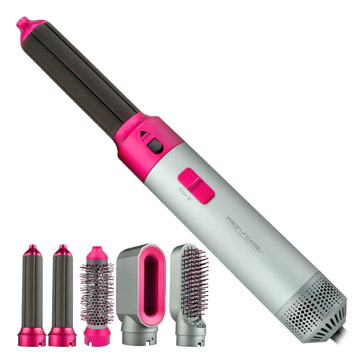 EAN 4006160131321 - ProfiCare PC-HAS 3132 Cepillo rizador Caliente Gris, Rosa 1000 W imagen 1