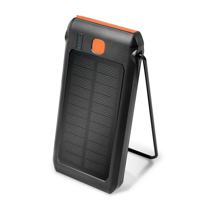 Banco De Energía Solar Logilink 10000 Mah 2x Usb-A Qc Y 1x Usb-C Pd
