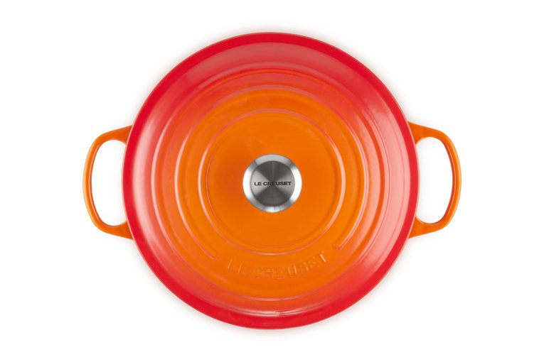 EAN 0024147261001 - Le Creuset 21177280902430 6,7 L Alrededor Naranja, Rojo imagen 4