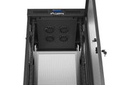 Lanberg Rack Cabinet 19 Free-Standing 37u 600x600 Flat Pack Mesh Door Lcd Black