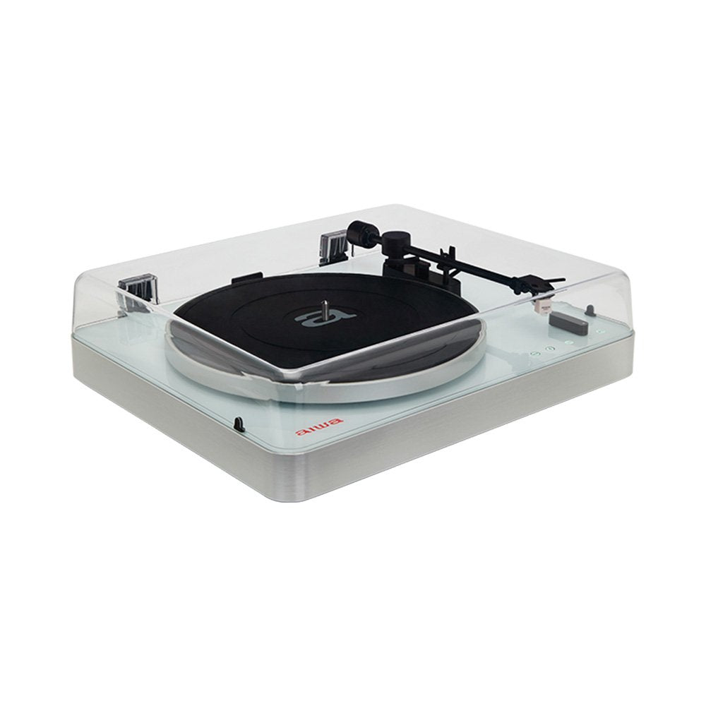 Tocadiscos Bluetooth Aiwa Apx-790bt White Alta Precision Bt 5.0 Transmision Por Correa