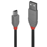 Lindy 36720 Cable Usb 0,2 M Usb 2.0 Usb A Mini-Usb B Negro
