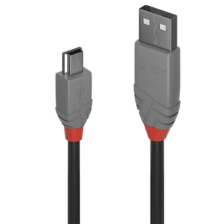 EAN 4002888367240 - Lindy 36724 cable USB USB 2.0 3 m USB A Mini-USB B Negro imagen 1