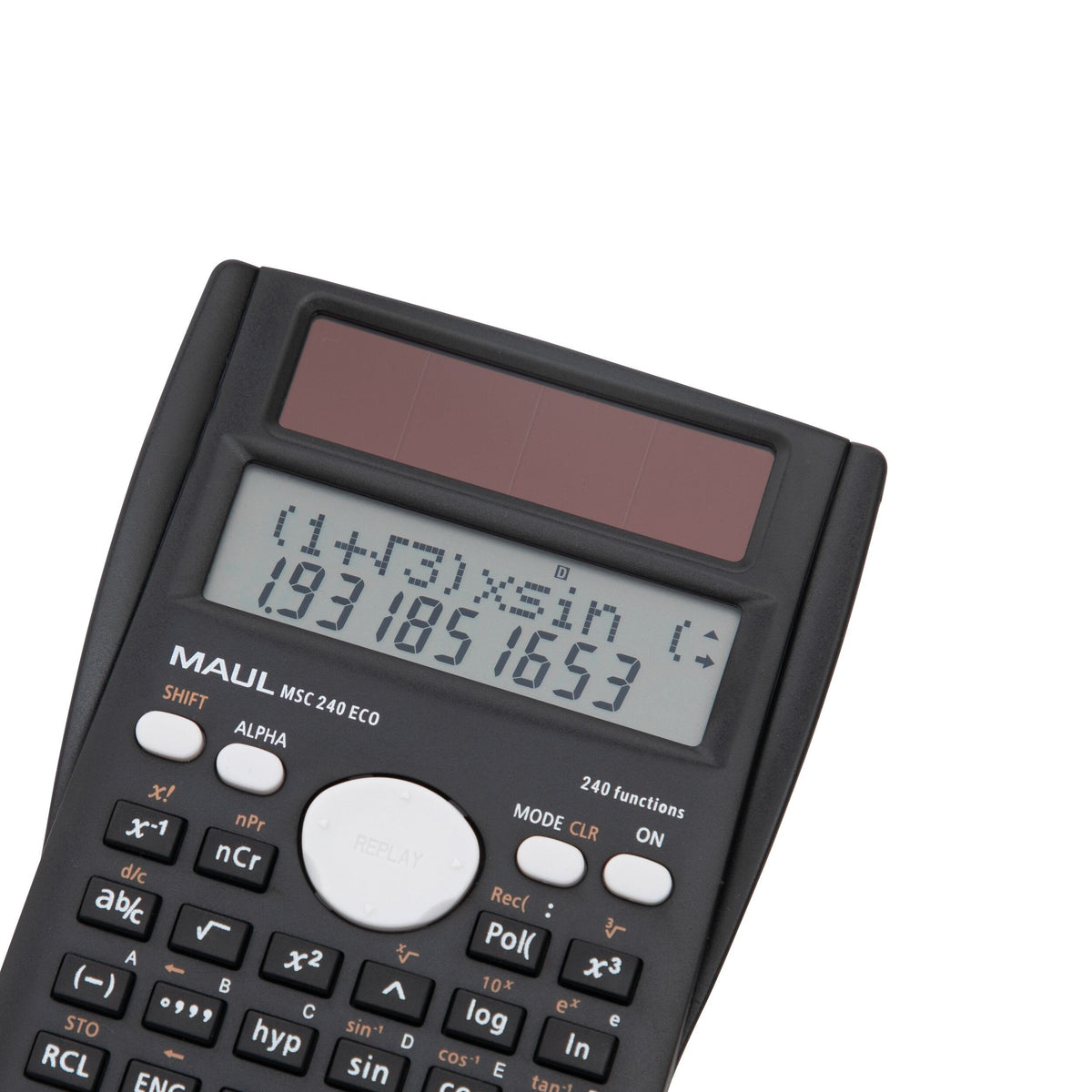EAN 4002390094689 - MAUL MSC 240 ECO calculadora Escritorio Pantalla de calculadora Negro imagen 5