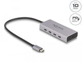 EAN 4043619642359 - DeLOCK 64235 hub de interfaz USB Tipo C 10000 Mbit/s Gris imagen 2