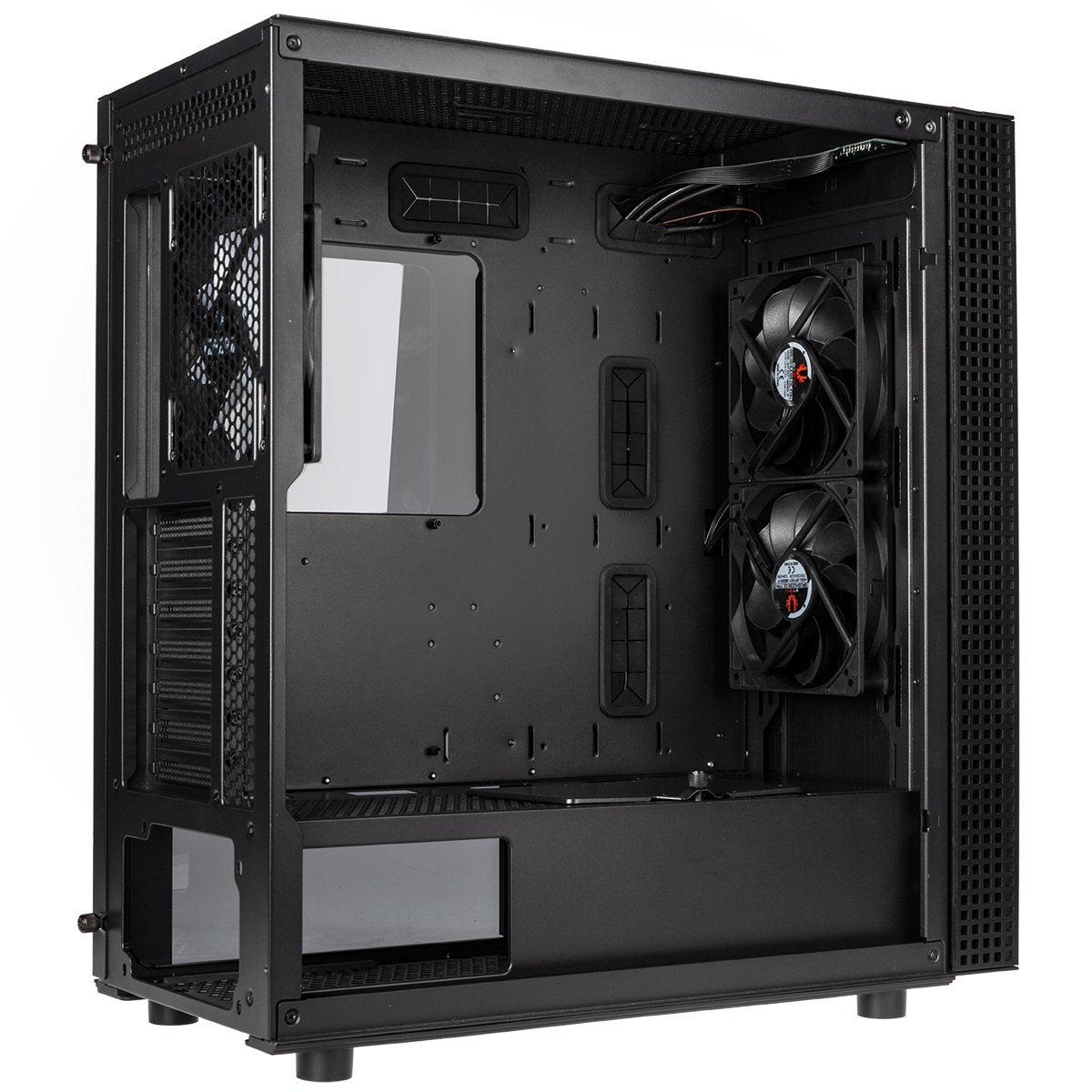 Caja Pc Bitfenix E-Atx Dawn Rgb Tempered Glass Black