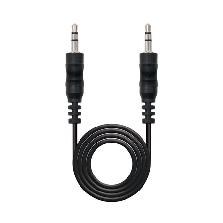 EAN 8433281002791 - Nanocable 10.24.0100 cable de audio 0,3 m 3,5mm Negro imagen 3