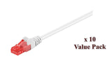 Cable  Microconnect V-Utp6005wvp De Red Blanco 0,5 M Cat6 U/Utp (Utp)