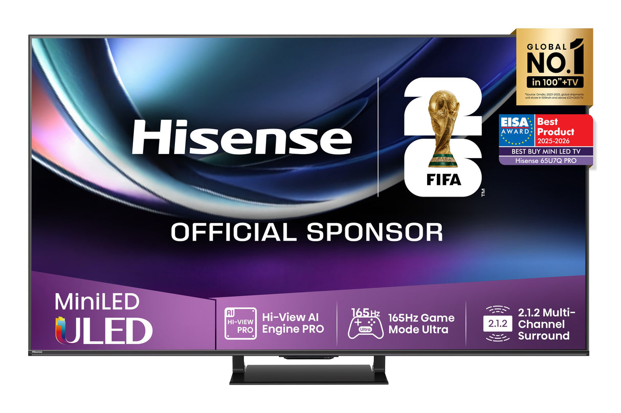 EAN 6942351417325 - Hisense 65U7Q PRO 165,1 cm (65") 4K Ultra HD Smart TV Wifi Negro 500 cd / m² imagen 14