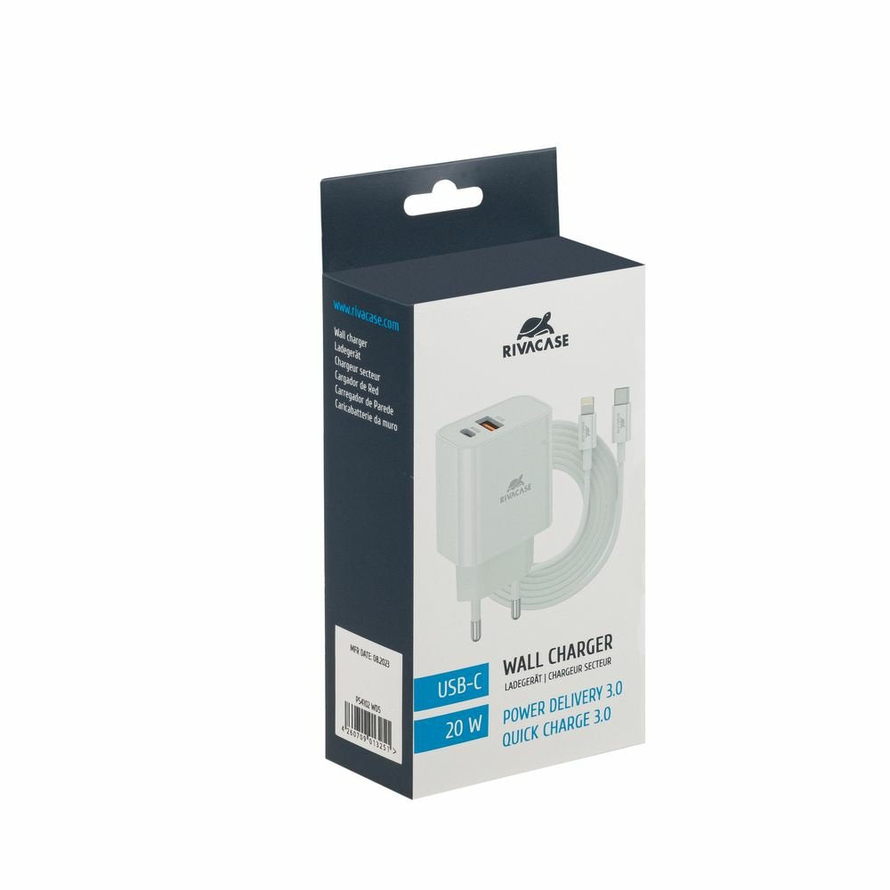 EAN 4260709013251 - Rivacase PS4102WD4 Smartphone Blanco Corriente alterna Carga rápida Interior imagen 3