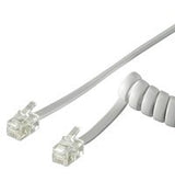 EAN 4040849686016 - Goobay 4m RJ-10 Cable Blanco imagen 1